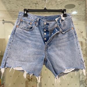 Levi’s Denim Midi Shorts